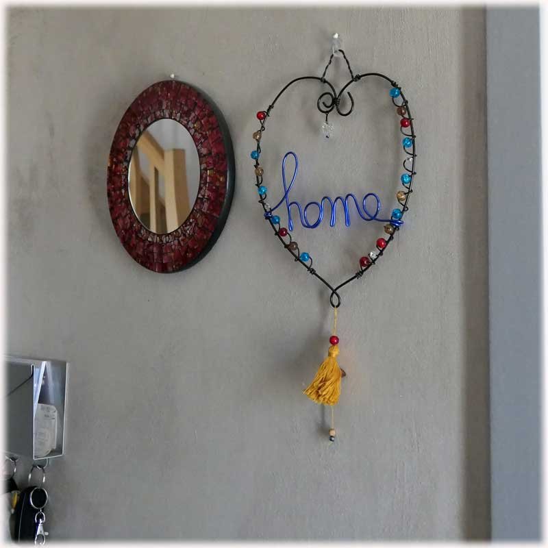 décoration murale coeur