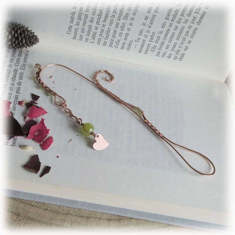 accessoires artisanaux fait main - marque pages fait main