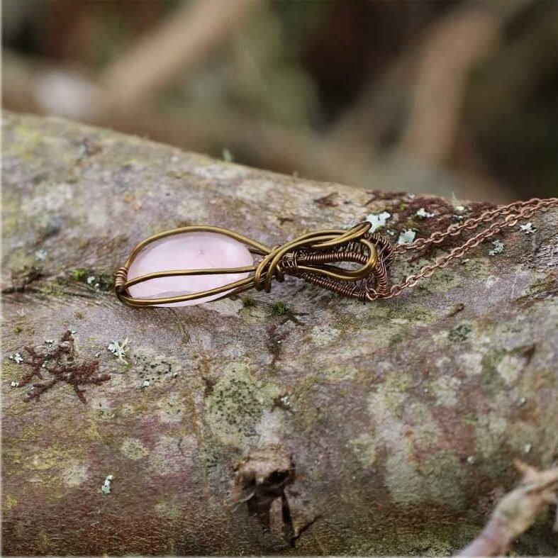 pendentif rose