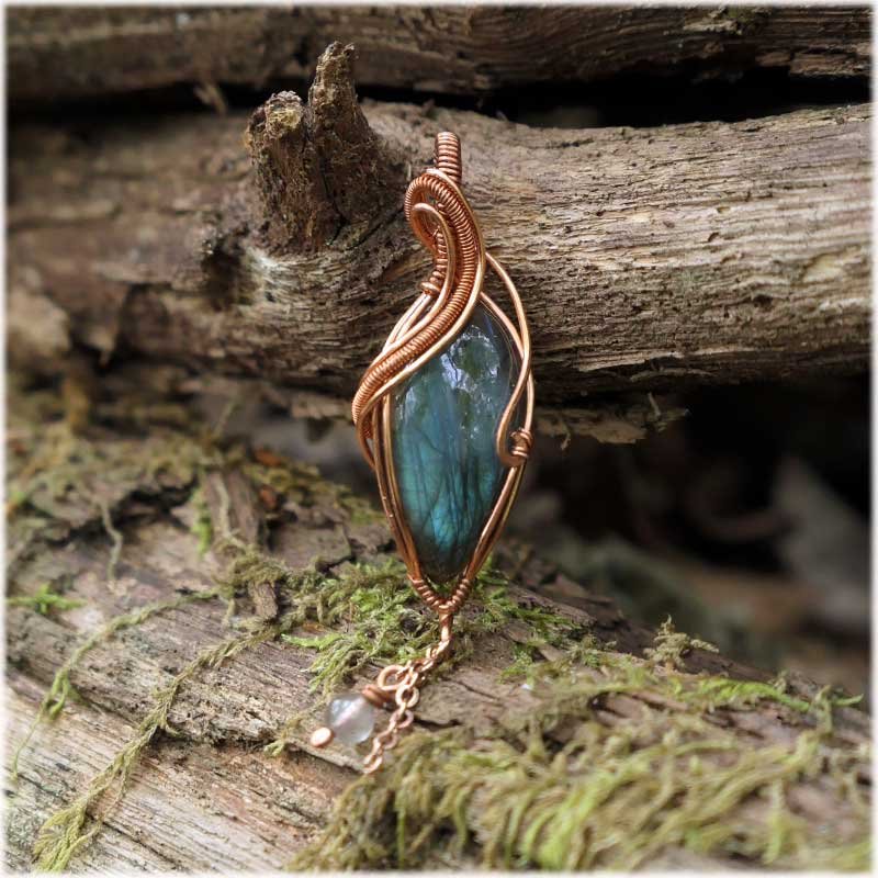 pendentif labradorite