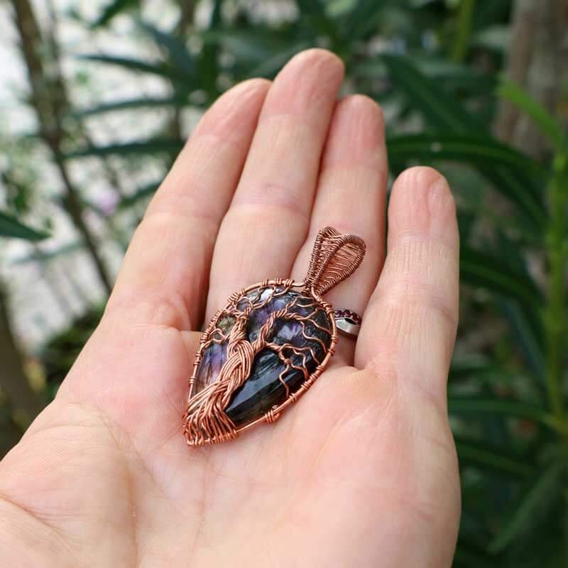 pendentif artisanal arbre de vie